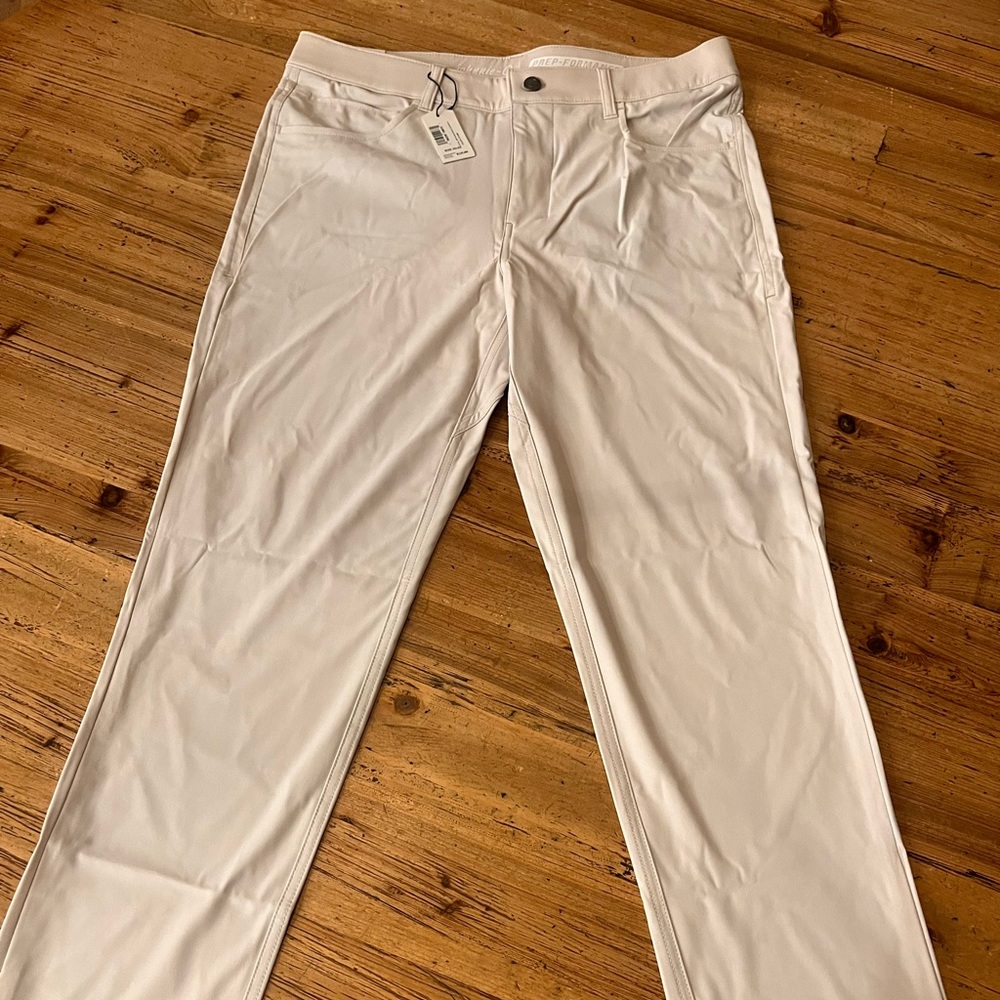 white dress pants